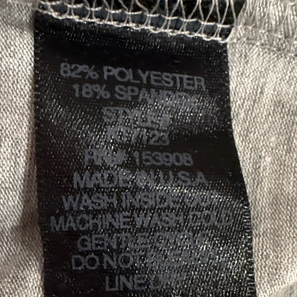 NWT Pixie Lane Gray Long Sleeve Kids Shirt with Rainbow Design size 9-10 - Picture 5 of 6